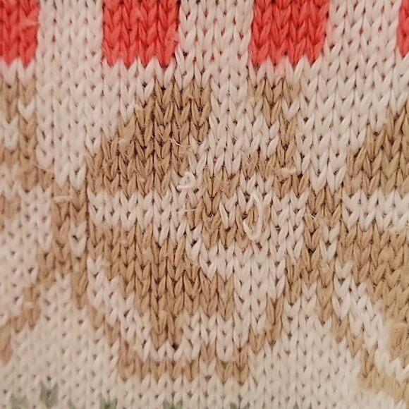 Vintage Act III short sleeve granny sweater size L - Picture 6 of 6